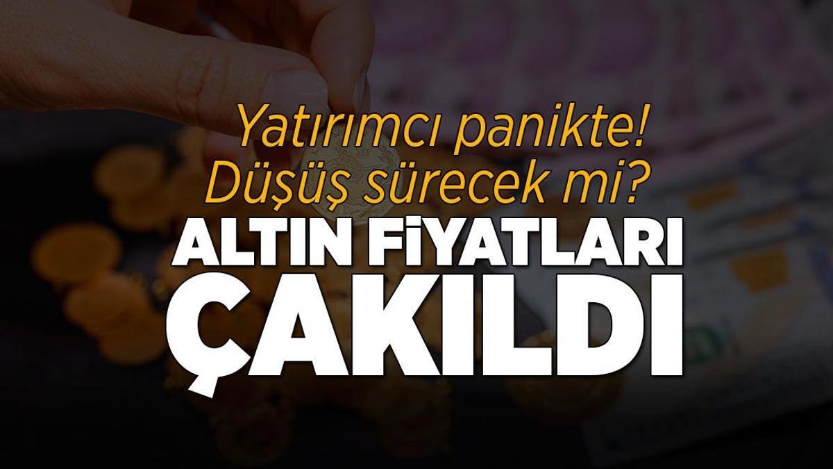 Altın Fiyatları Sert Düştü, Yatırımcılar Endişeli! Düşüş Devam Edecek Mi? İşte Piyasa Verileri