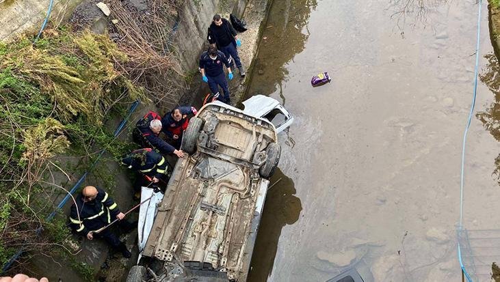Giresun'da Üzücü Kaza! Araç Dereye Uçtu: 3 Kardeş Hayatını Kaybetti