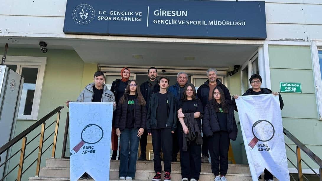 Genç Ar-Ge Ekibi, Gençlik Ve Spor Müdürlüğü'ne Gitti