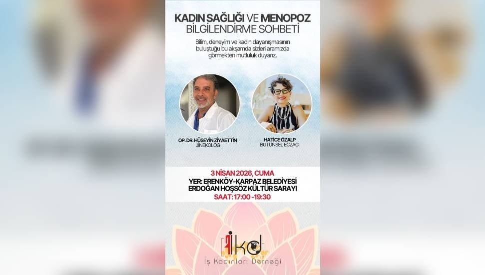 Kadın Girişimciler Derneği, “Kadın Sağlığı ve Menopoz” Etkinliği Yapıyor
