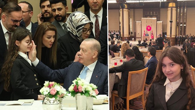 Dünya Matematik Şampiyonu Lina'nın Eğlenceli Sorusu Erdoğan'a!