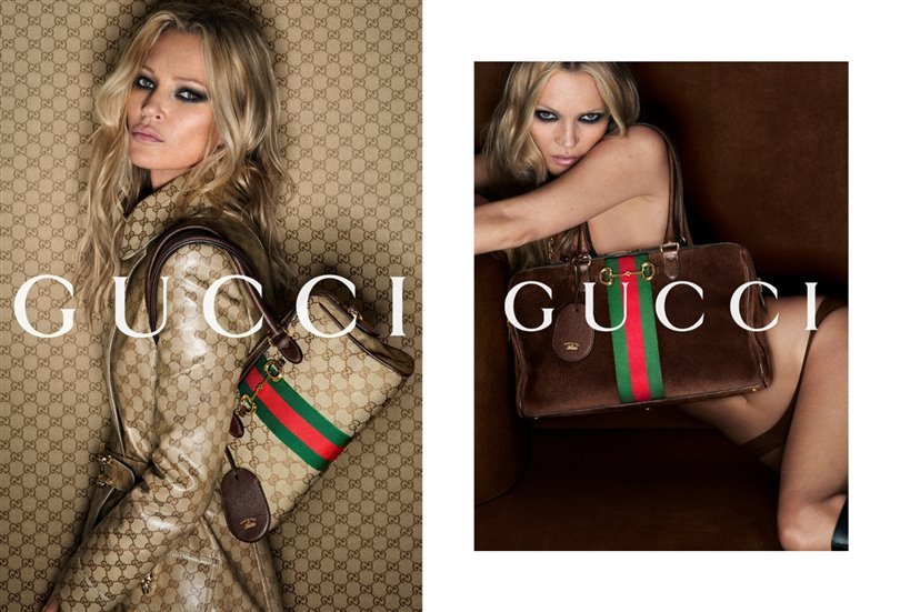 Gucci, 'Çanta ve Güzellik' Kampanyasında Kate Moss ve Emily Ratajkowski ile İş Birliği Yaptı