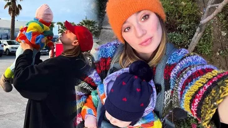 Gizem Karaca Ve Kızından Taze Paylaşım! 'Bugün 9 Ay Doldurdu