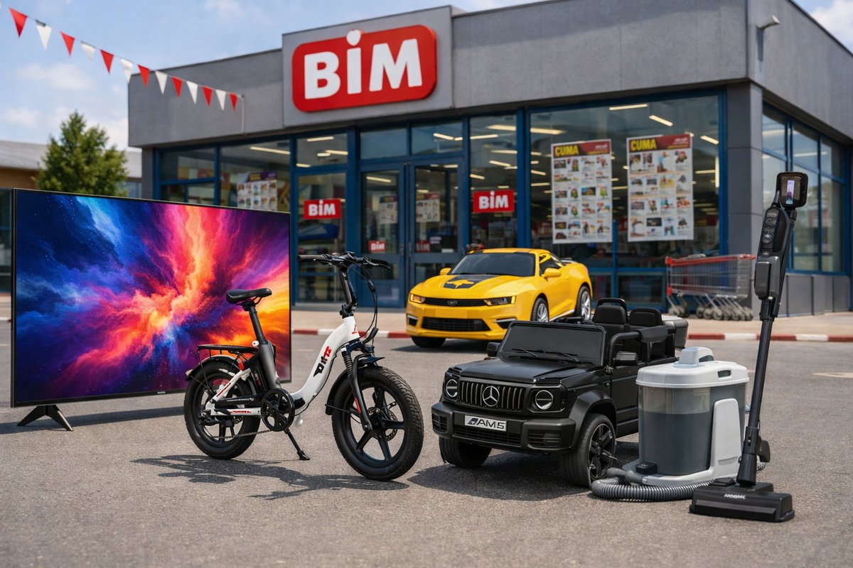 BİM Uygun Fiyatlı Mercedes Elektrikli Araç ve Volvo Kepçe Sunacak!