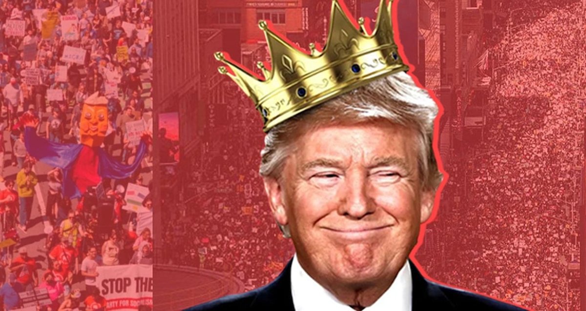 Amerika Halkı Trump Yönetimine Karşı Sokaklarda Gösteri Yaptı