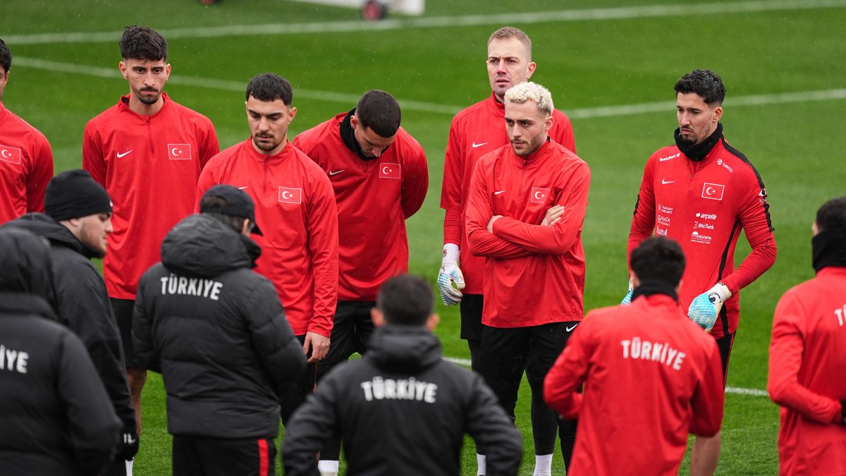 A Milli Futbol Ekibi, Kosova Karşılaşması İçin Hazırlıklara Devam Ediyor