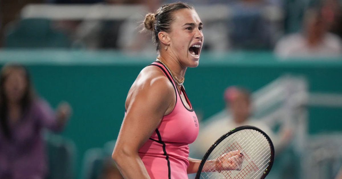 Aryna Sabalenka, Miami Açık'ta İkinci Kez Şampiyonluk Elde Etti!