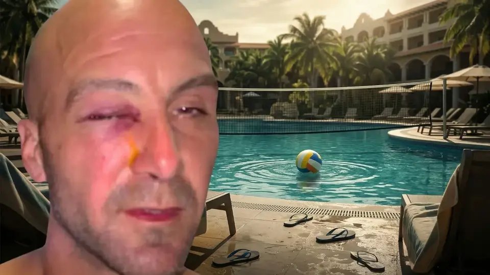 Havuzda Voleybol Oynarken Görme Yetisini Kaybetti! İngiliz Turistin Meksika'daki Şok Edici Olayı Dünyayı Sarstı