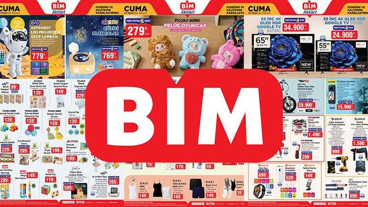 Bim'in 3 Nisan 2026 Tarihli Yeni Aktüel Kataloğu ve İndirimler