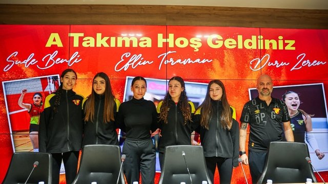 Göztepe Voleybol, Altyapıdan Üç Yeni Oyuncu Transfer Etti