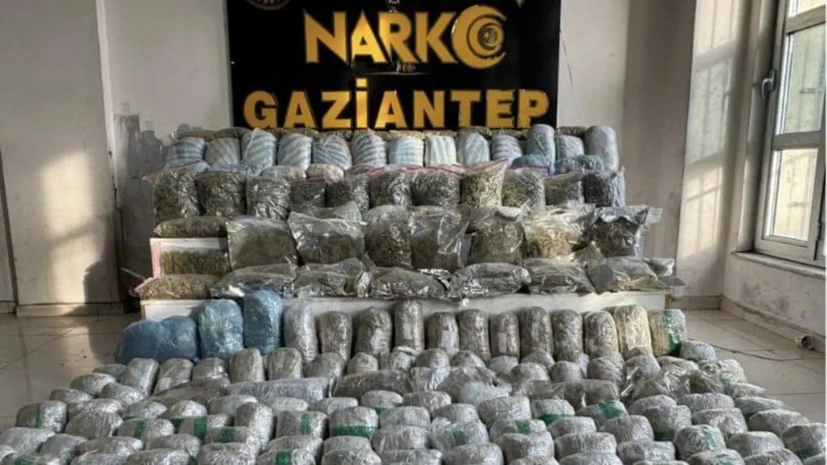 Gaziantep'te Uyuşturucuya Karşı Savaş: 470 Gözaltı Gerçekleşti