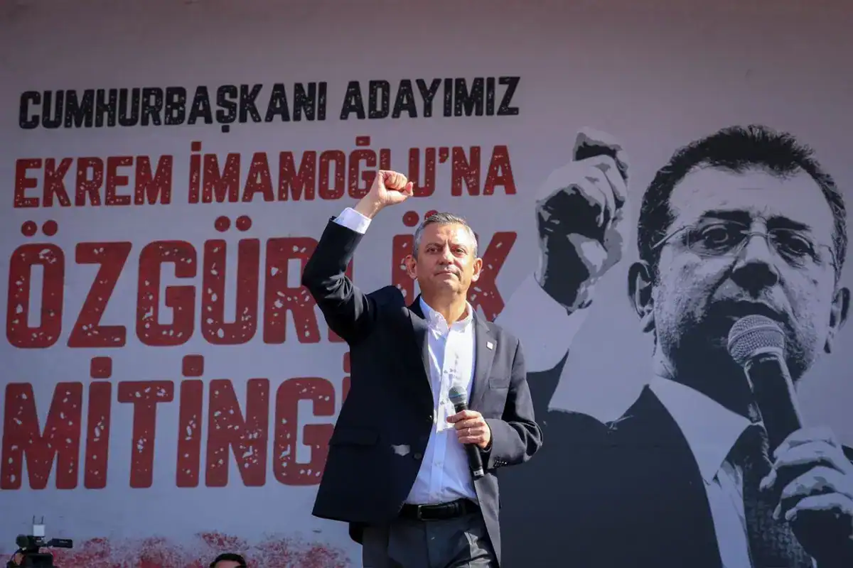 CHP lideri Özel: Hafta sonları İmamoğlu'na özgürlük mitingleri düzenleyeceğiz