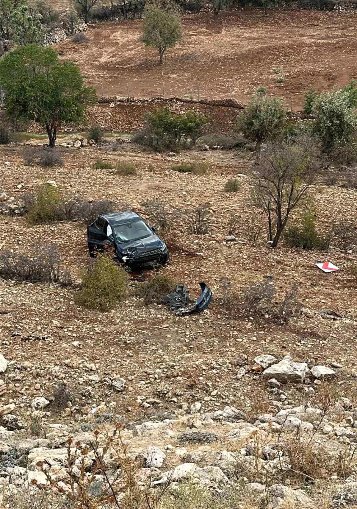 Mardin'de Otomobil Kazası: 2 Yaralı