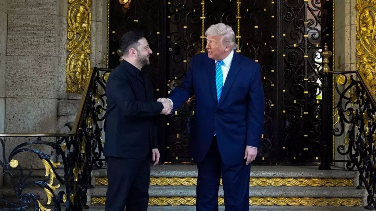 Rusya-Ukrayna barışı için kritik temas: Zelenski ile Trump Florida’da görüştü
