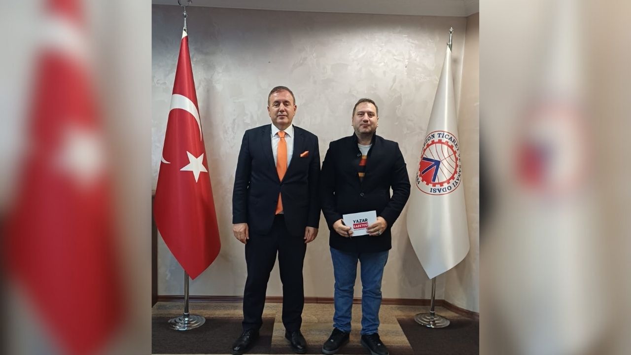Yazar Medya Yönetim Kurulu Başkanı Çetin Keydal’dan, Trabzon’un Küresel Açılımına Öncülük Eden Erkut Çelebi’ye Ziyaret