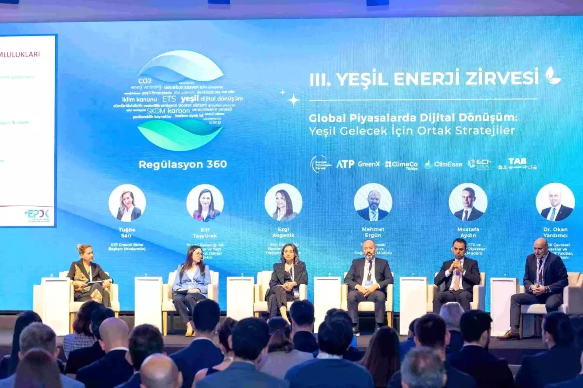 Enerji ve Sanayi Sektörleri Yeşil Enerji Zirvesi'nde Bir Araya Geldi