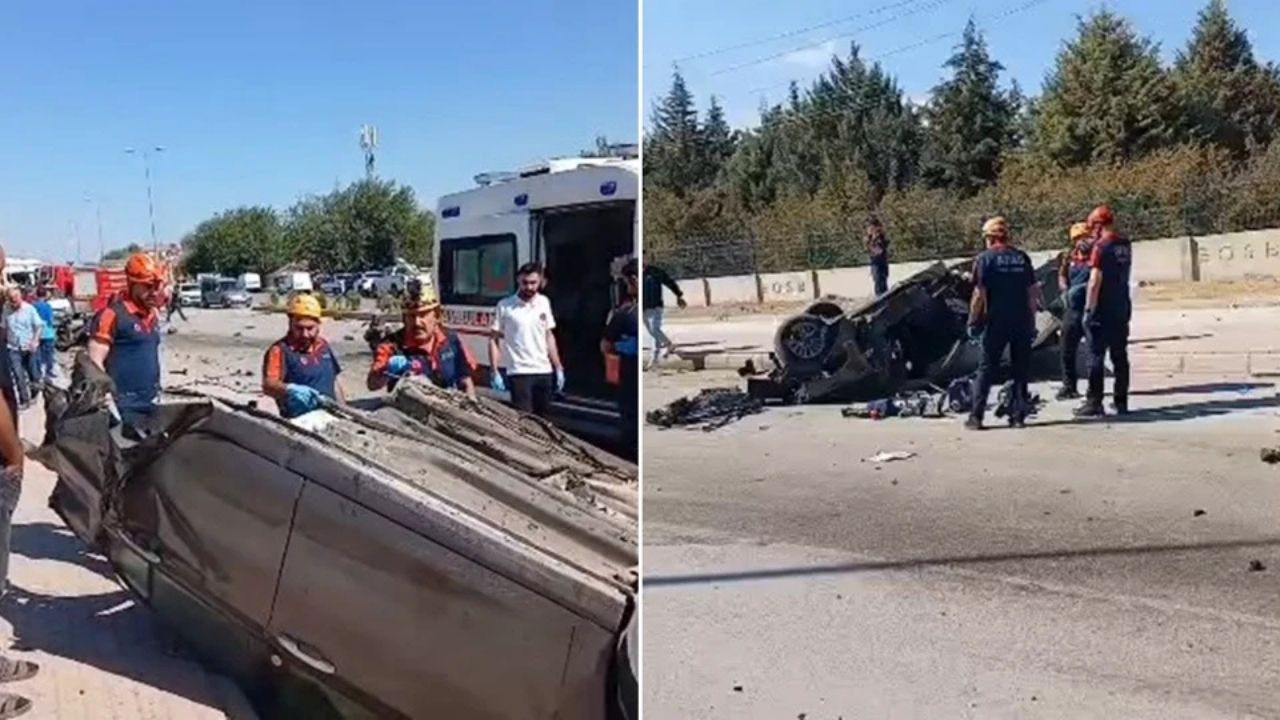 Elazığ’da Feci Kaza: İki Otomobil Çarpıştı, 2 Kişi Öldü