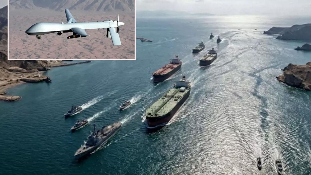 İran, Hürmüz Boğazı’nda Orbiter Tipi İHA’yı Düşürdü