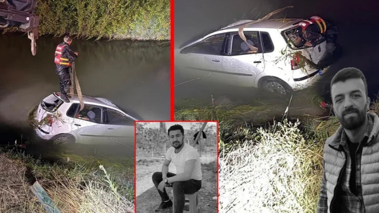 Tokat’ta Korkunç Kaza: Otomobil Sulama Kanalına Uçtu, 2 Ölü