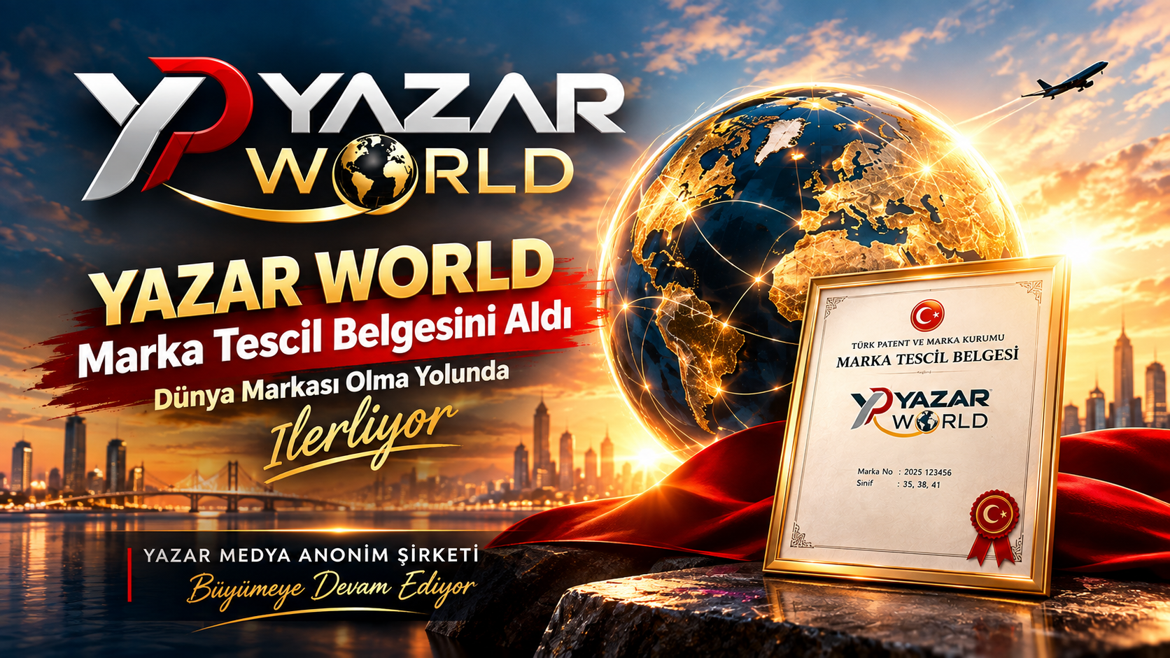 Yazar World Marka Tescilini Aldı, Uluslararası Yayıncılıkta Yeni Dönem