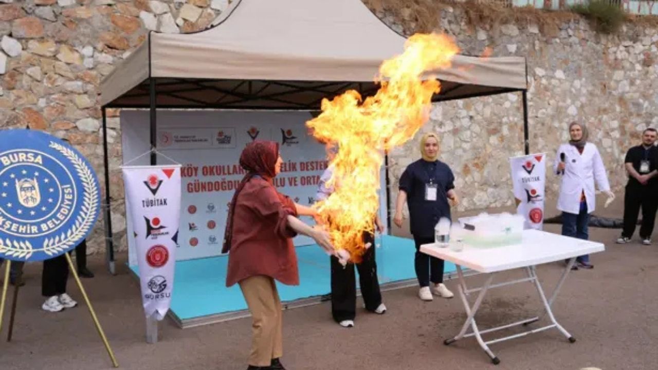 Gürsu’nun Kırsal Okullarında Bilim Ve Teknoloji Etkinliği Başladı