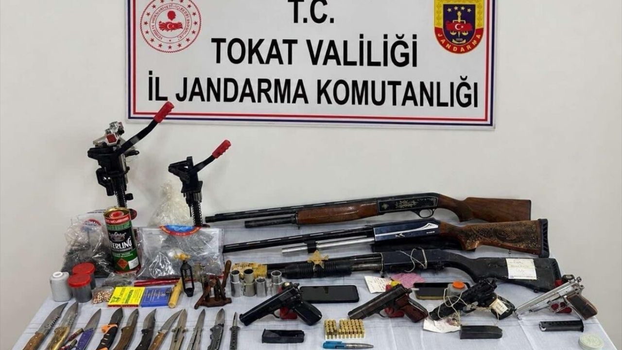 Tokat’ta Silah Kaçakçılığı Operasyonu 11 Şüpheli Gözaltında