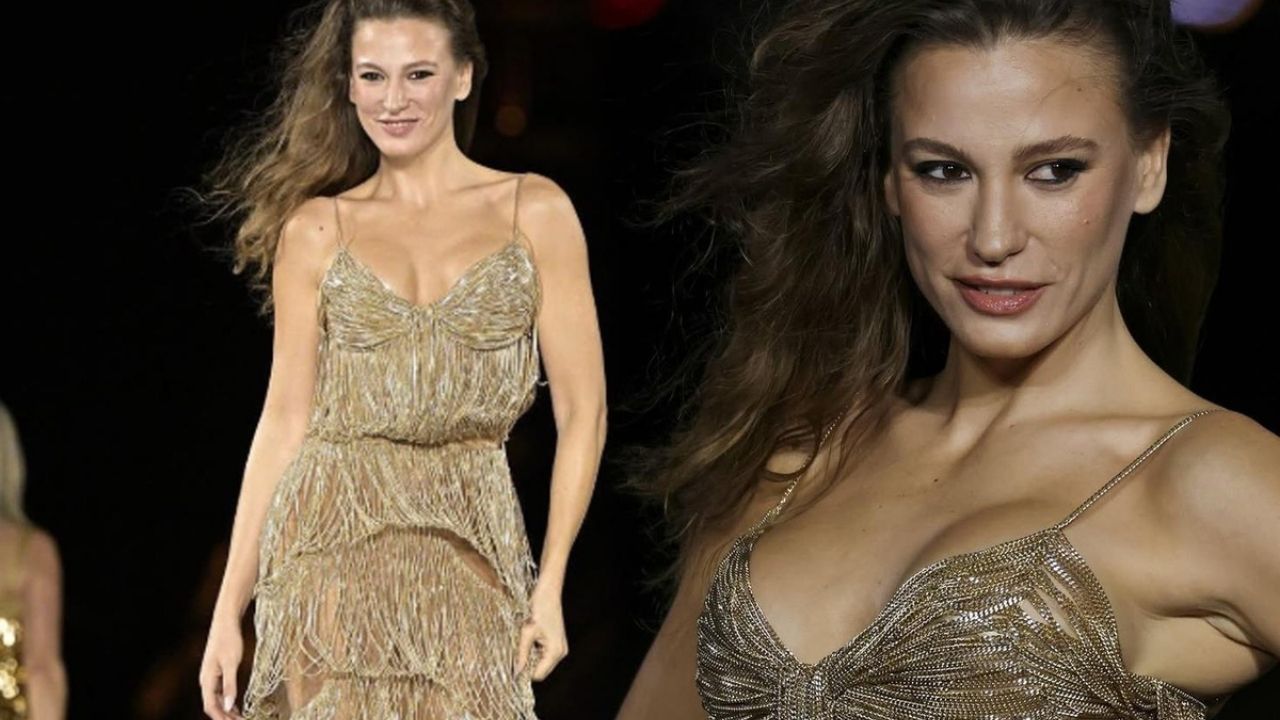 Serenay Sarıkaya Paris Moda Haftası’nda Göz Kamaştırdı
