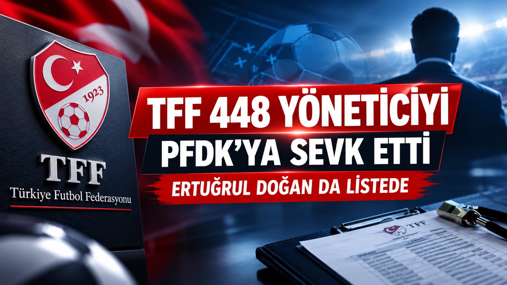 TFF’den 448 Yönetici İçin PFDK Kararı Ertuğrul Doğan da Listede