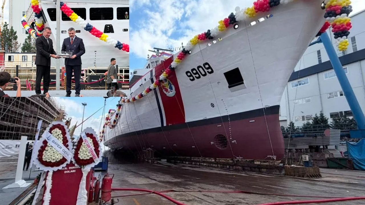 Malezya’nın Sahil Güvenlik Gemisi MPMS-1 Denize İndirildi