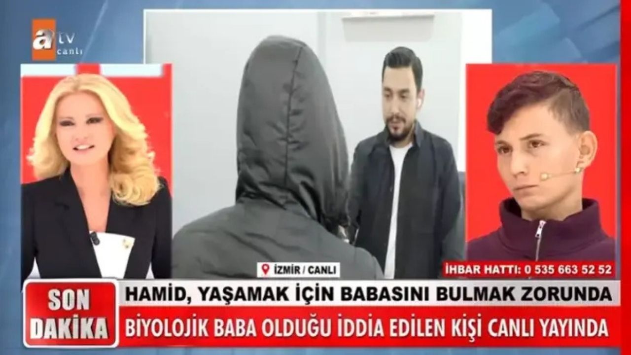 Hamid Yorulmaz Biyolojik Babasıyla Canlı Yayında Karşı Karşıya Geldi