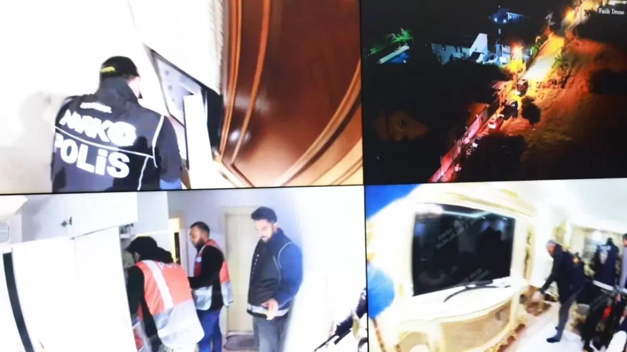 Kriptolu Mesajlar Çözüldü: 13 İlde Uyuşturucu Operasyonu