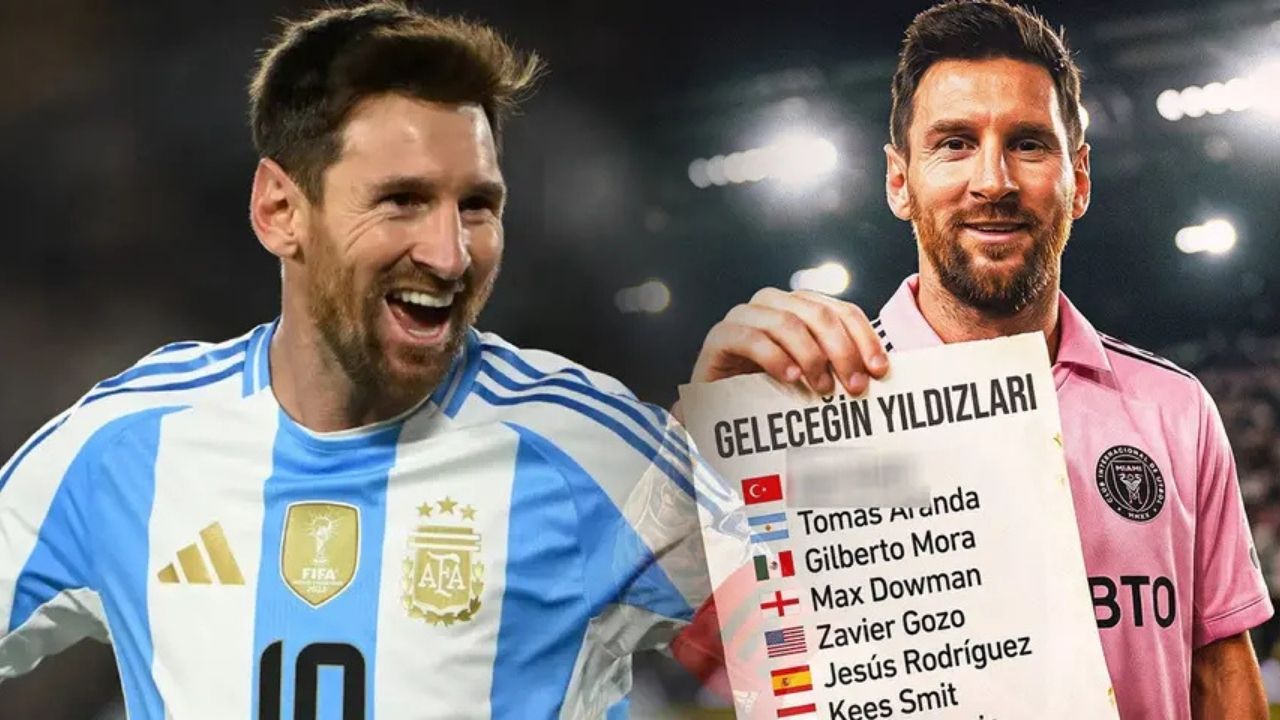 Messi geleceğin yıldızlarını açıkladı: Listede Can Uzun da var