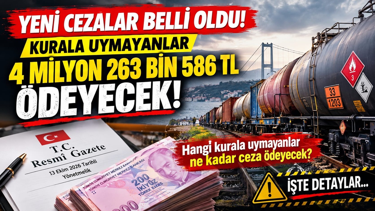 Yeni Cezalar Belli Oldu! Kurallara Uymayanlara 4,2 Milyon TL Ceza