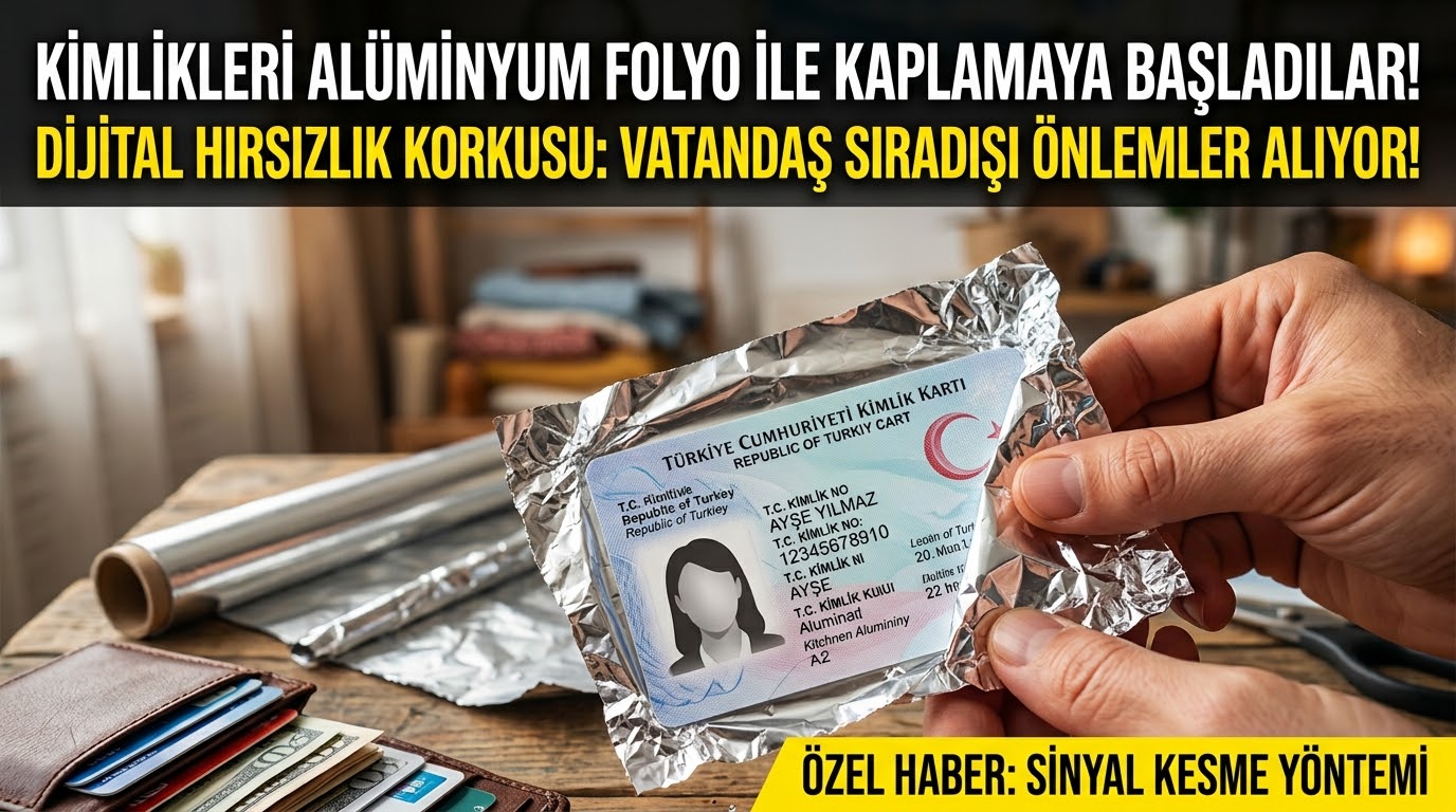 Dolandırıcılık Korkusu Alüminyum Folyoya Yöneltti! Kimlikleri ve Kredi Kartlarını Korumak Gerçekten Mümkün mü?