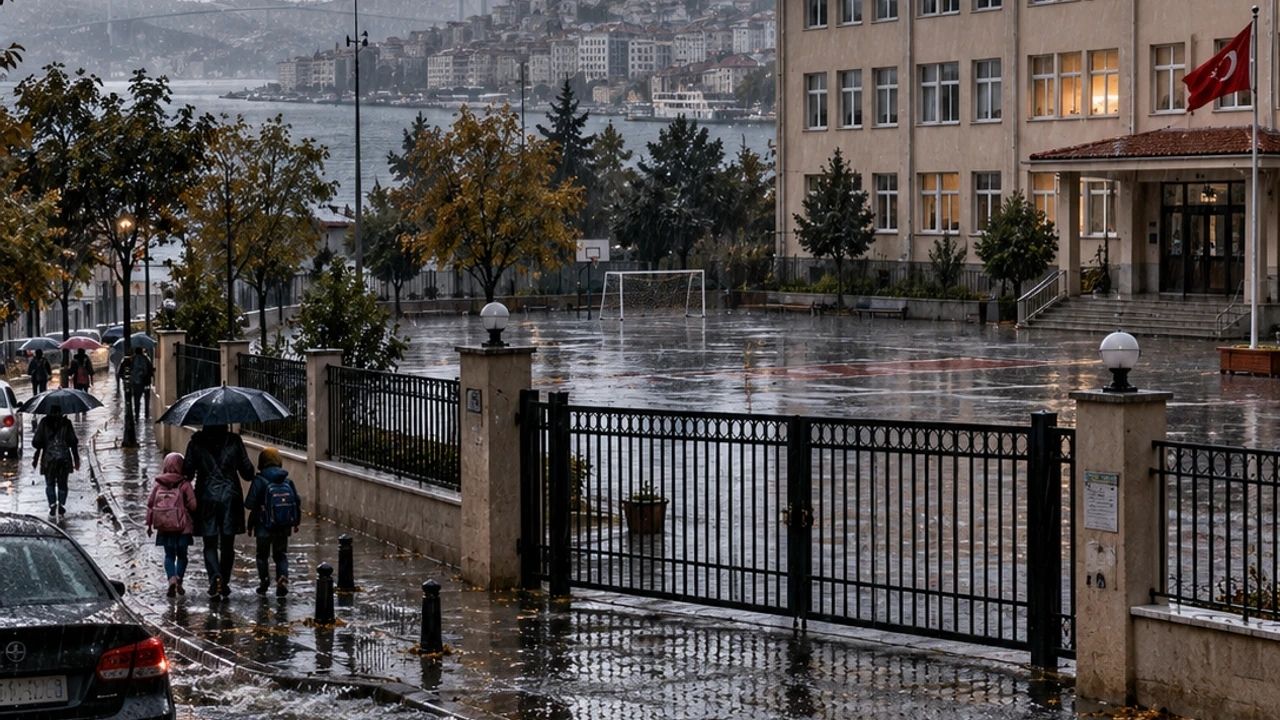 İstanbul’da okullar 16 Ekim’de de tatil, 5 ilde gözler valiliklerde