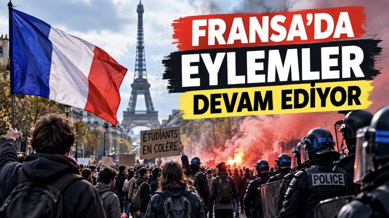 Fransa’da Öğrenci Protestolarına Sarı Yelekliler de Katılıyor