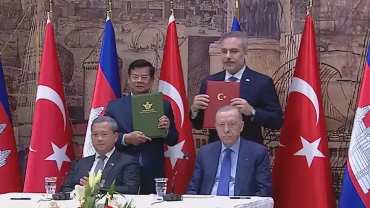 Erdoğan: Türkiye ve Kamboçya arasındaki iş birliği gelişecek