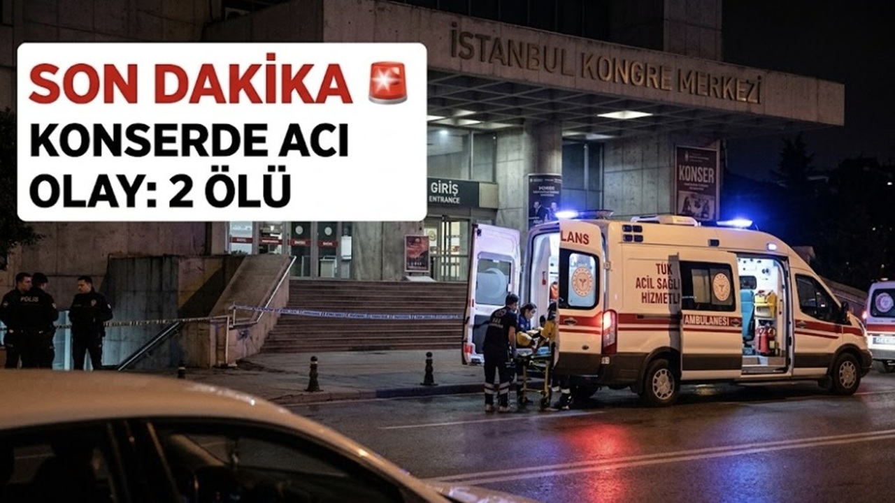 SON DAKİKA | ŞİŞLİ’DEKİ KONSERDE ACI OLAY! 2 GENÇ HAYATINI KAYBETTİ, 1 GENCİN HAYATİ TEHLİKESİ SÜRÜYOR