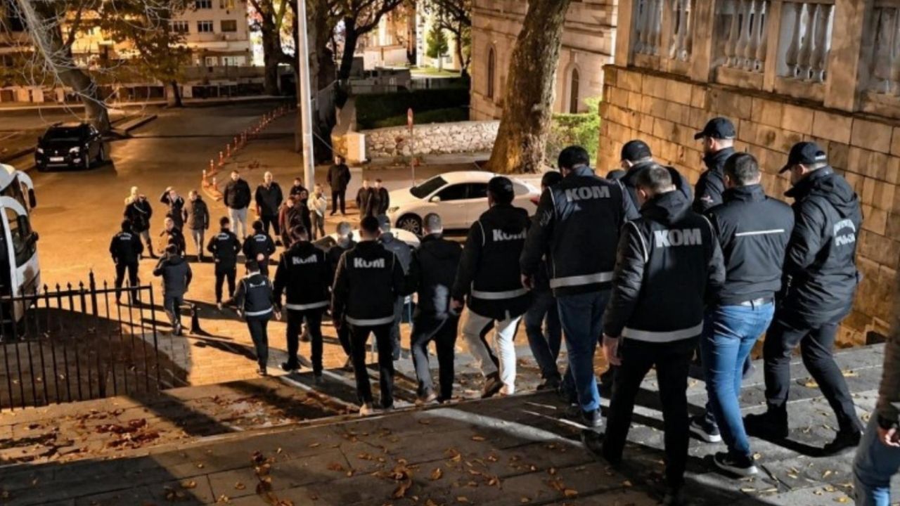 Daltonlar suç örgütüne 8 ilde operasyon: 10 şüpheli yakalandı