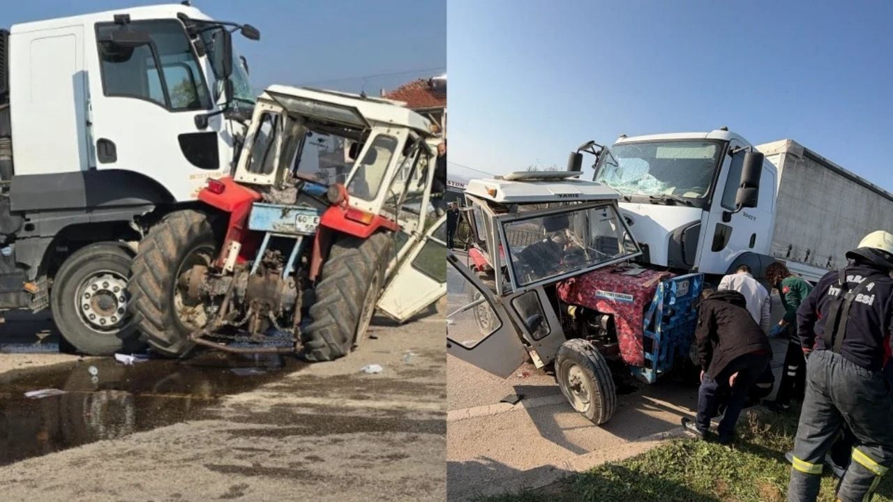 Tokat’ta Tır İle Traktör Çarpıştı: Kazada İki Kişi Hayatını Kaybet