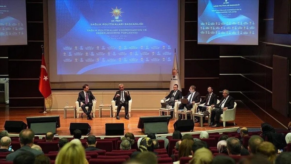 AK Parti Sağlık Stratejileri Koordinasyon ve İnceleme Buluşması Yapıldı