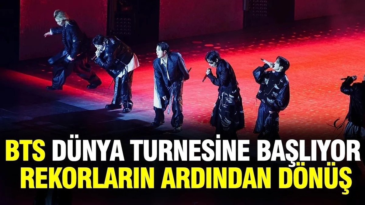 BTS Dünya Turnesi İçin Sahnelere Geri Dönüyor: Rekor Başarının Ardından Küresel Yolculuk