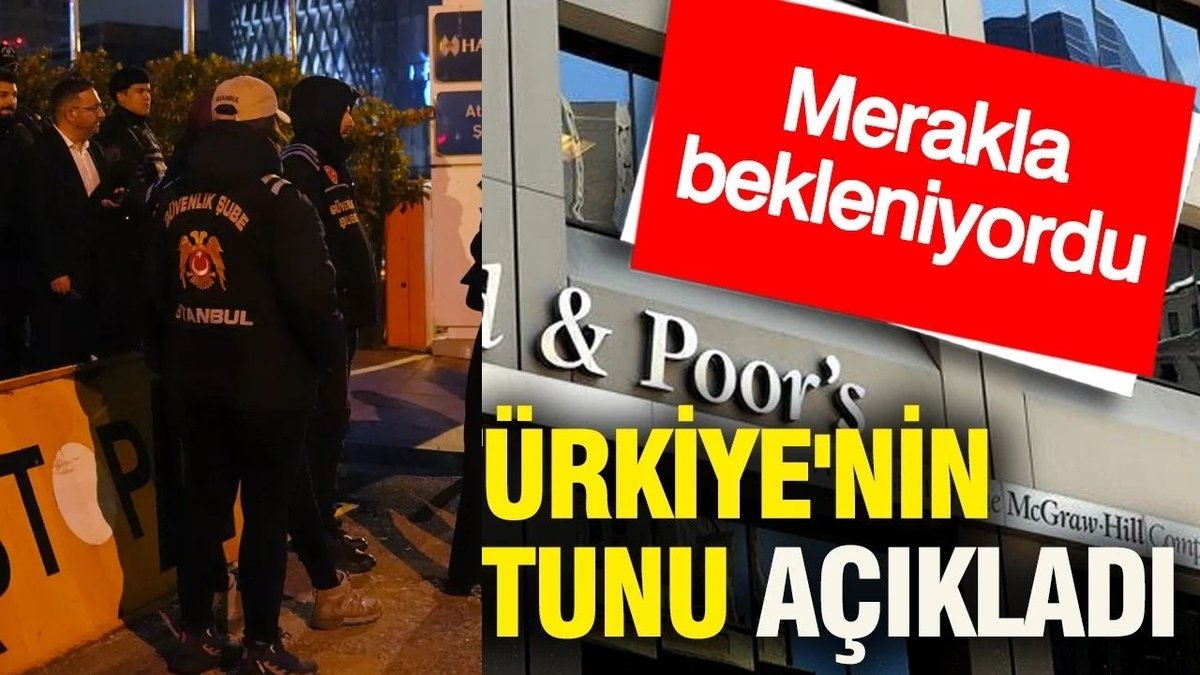 S&P Türkiye’nin Kredi Notunu "BB-/B" Olarak Teyit Etti  18 Nisan 2026 04:10