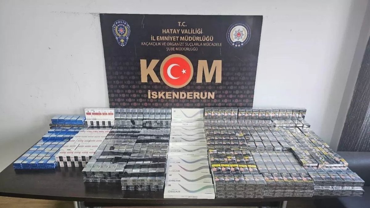 Hatay'da Kaçakçılık Operasyonu: Binlerce Kaçak Ürün Ele Geçirildi, 3 Tutuklama