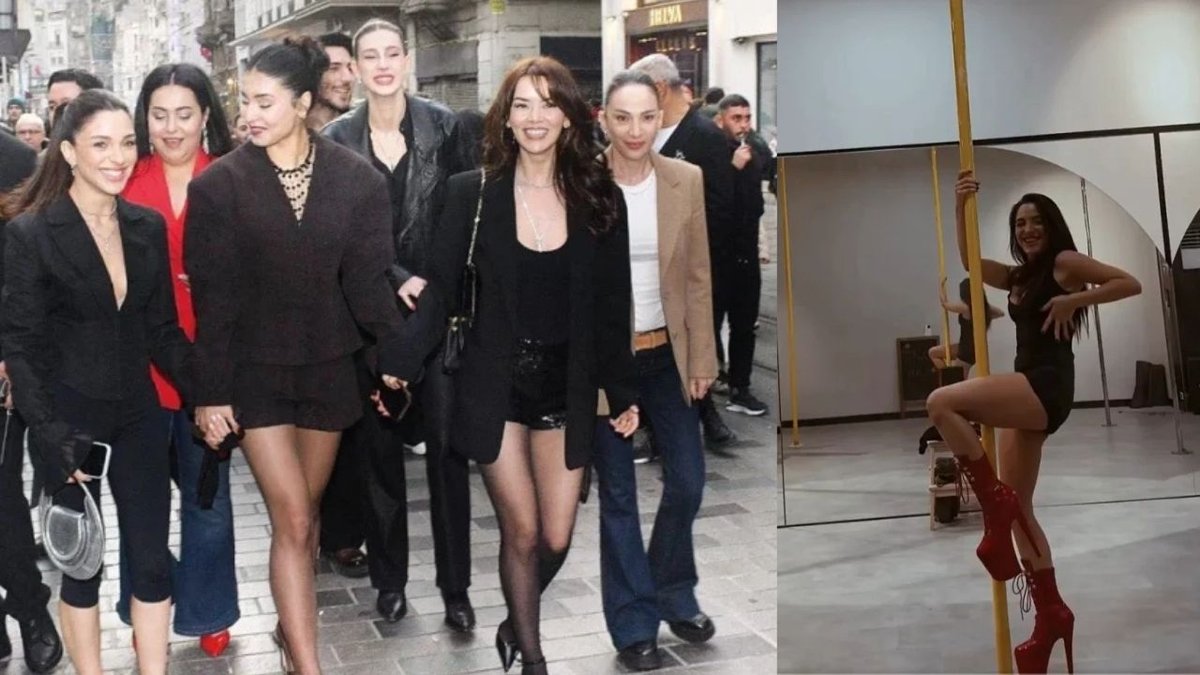 Seray Kaya, 'Sultana' Filminin Setinde Sınırları Zorladı!