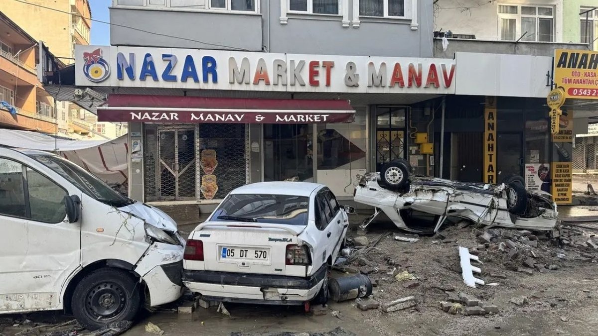 Samsun Havza’da Sel Felaketi: İlçe Merkezinde Büyük Hasar