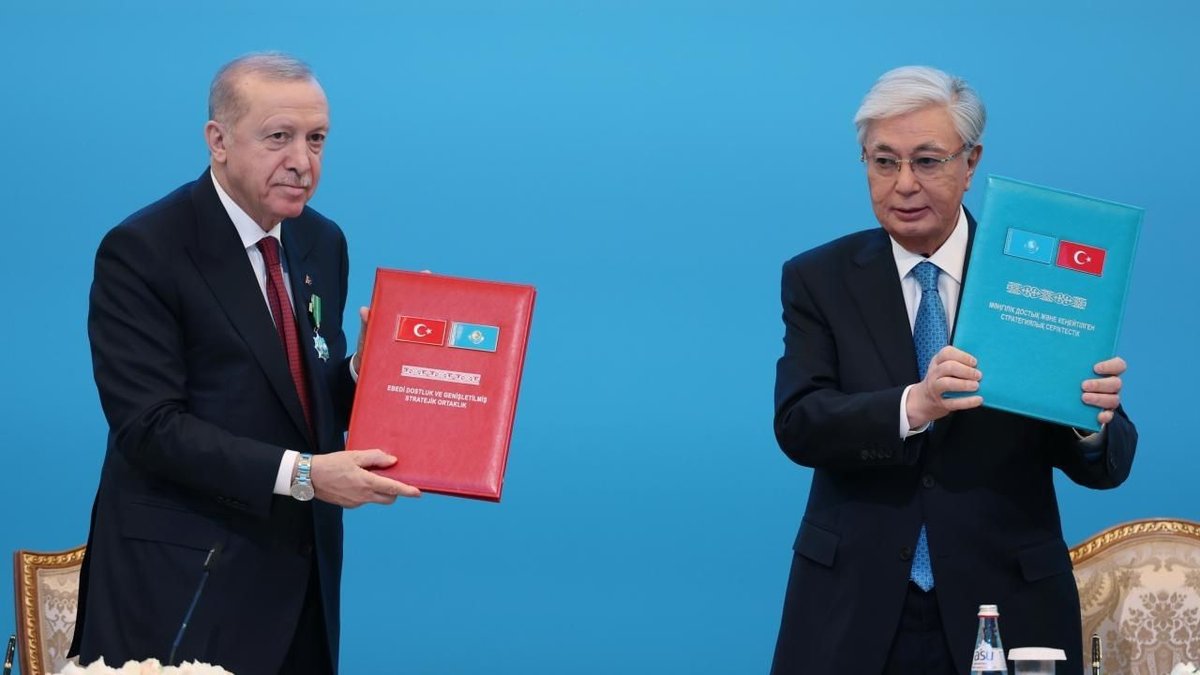 Türkiye ile Kazakistan Arasında 13 Anlaşma İmzalandı
