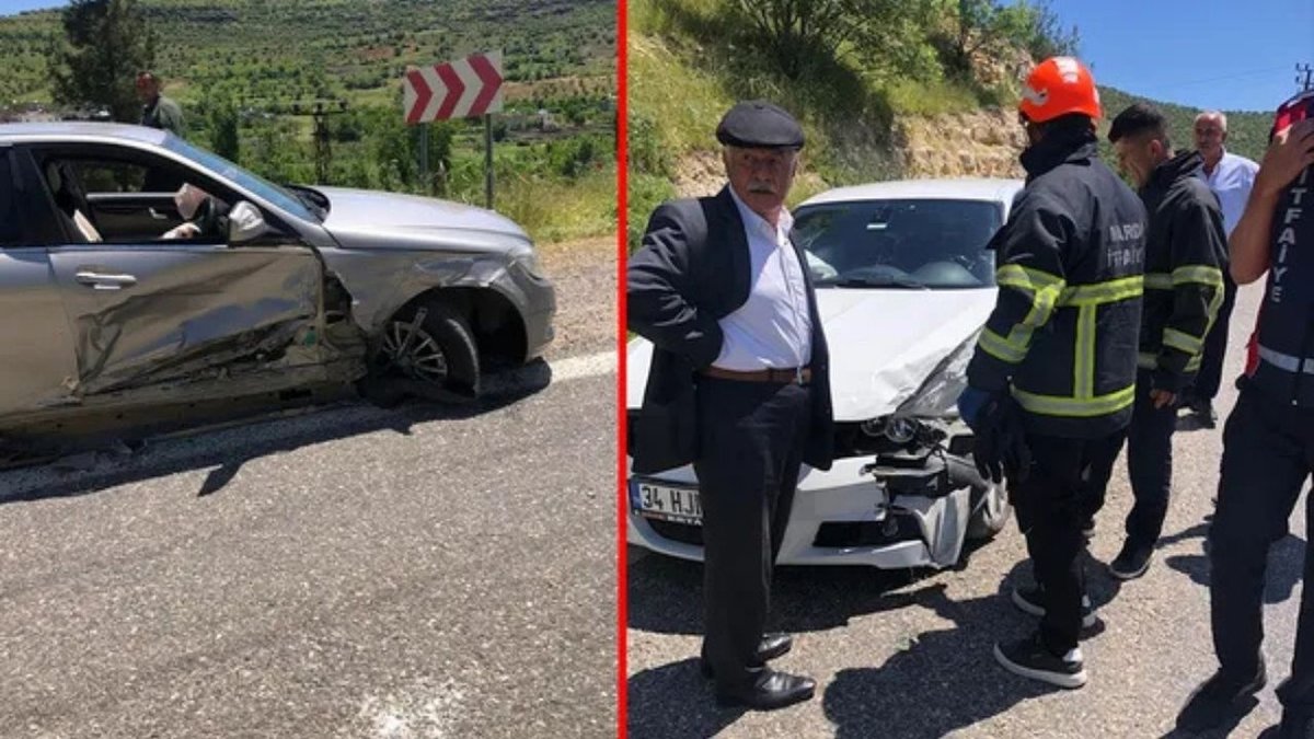 Mardin’de Korkutan Trafik Kazası! İki Otomobil Çarpıştı: 5 Yaralı