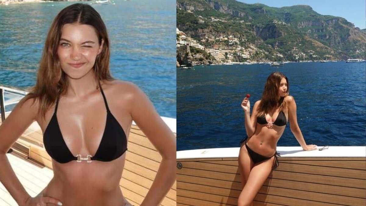 Afra Saraçoğlu Deniz Ve Güneş Tatilinde Molaya Çıktı
