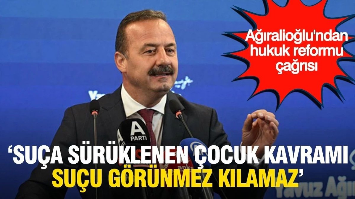 Ağıralioğlu’ndan Çocuk Suçluluğu Açıklaması Hukukta Yeni Düzenleme Çağrısı